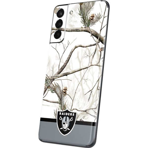 NFL Realtree Camo Las Vegas Raiders Galaxy S21 Plus 5G Skin